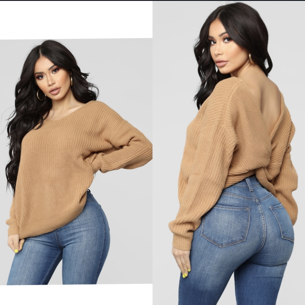 NWT Fashion Nova Falls Favorite Girl Sweater